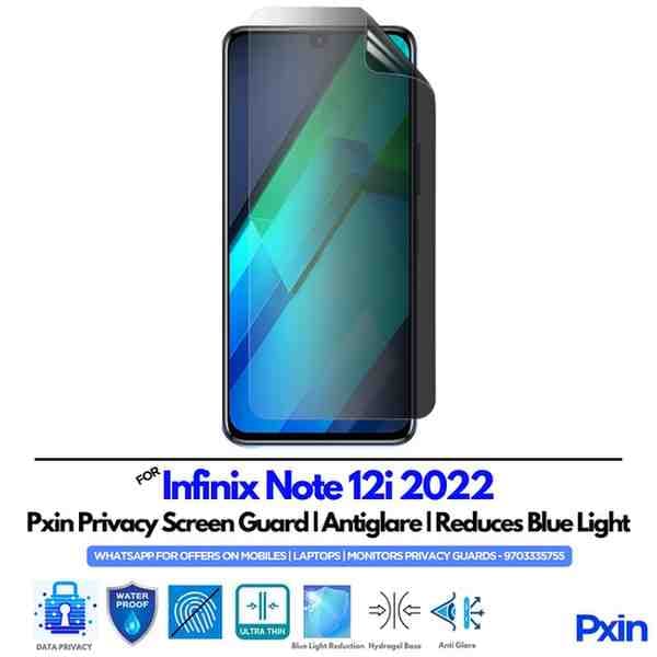 InfinixNote12i2022 Mobile Privacy Screen Guard