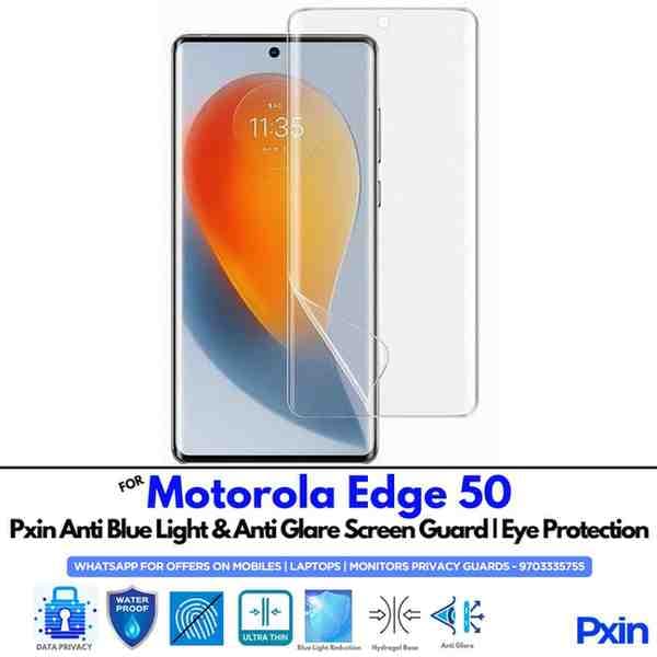 MotorolaEdge50 Mobile Anti Bluelight and Anti glare Screen Guard