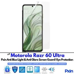 MotorolaRazr60Ultra Mobile Anti Bluelight and Anti glare Screen Guard