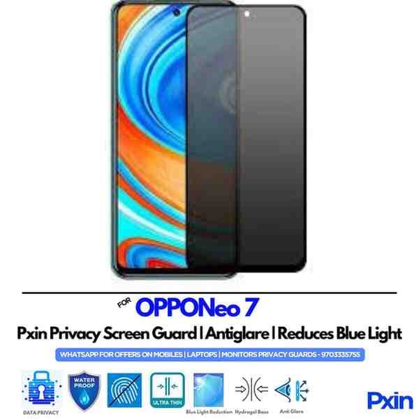 OPPONeo7 Privacy Screen Guard
