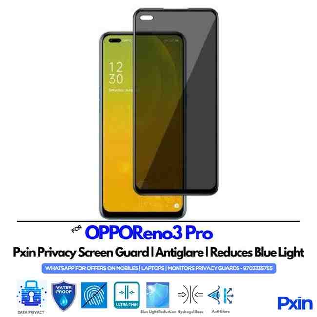 OPPOReno3Pro Privacy Screen Guard