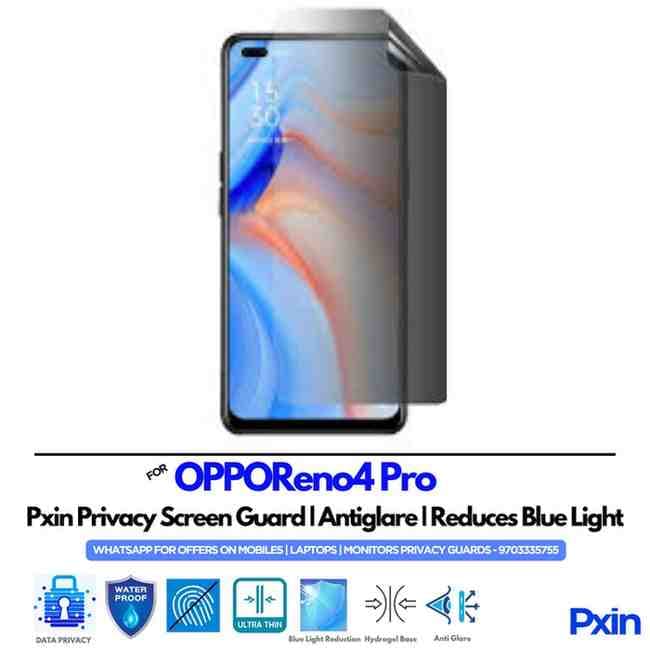 OPPOReno4Pro Privacy Screen Guard