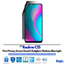 RealmeC15 Mobile Privacy Screen Guard