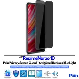 RealmeNarzo10 Mobile Privacy Screen Guard