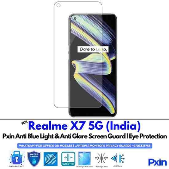 RealmeX75GIndia Mobile Anti Bluelight and Anti glare Screen Guard