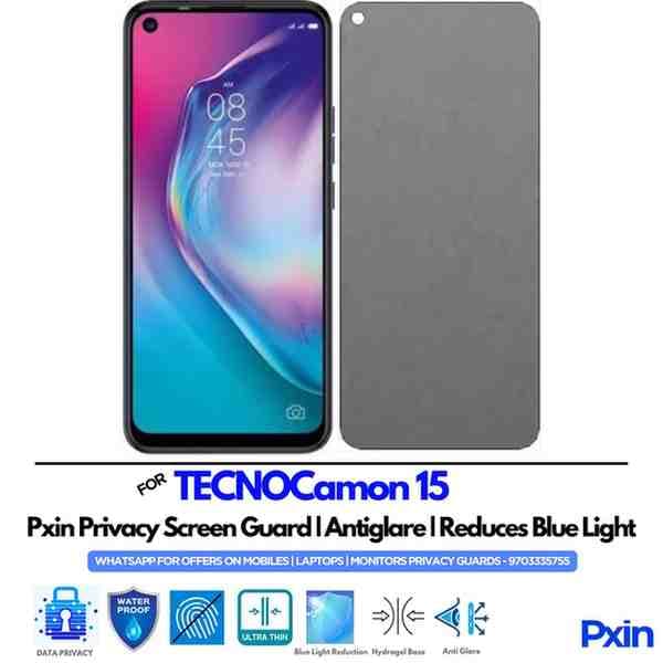 TECNOCamon15 Mobile Privacy Screen Guard
