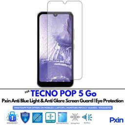 TECNOPOP5Go Mobile Anti Bluelight and Anti glare Screen Guard