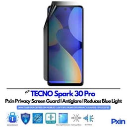 TECNOSpark30Pro Mobile Privacy Screen Guard