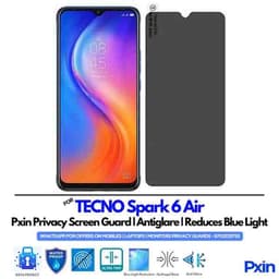 TECNOSpark6Air Mobile Privacy Screen Guard