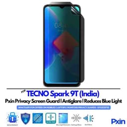 TECNOSpark9TIndia Mobile Privacy Screen Guard