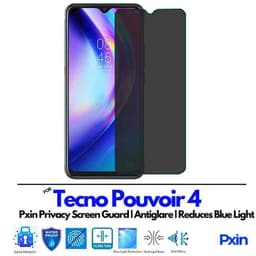 Tecno Pouvoir 4 Mobile Privacy Screen Guard