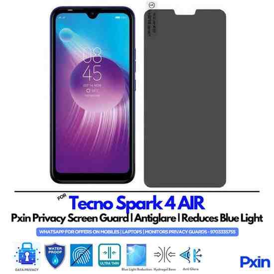 Tecno Spark 4 AIR Mobile Privacy Screen Guard