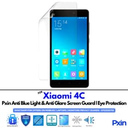 Anti Blue Light and Anti Glare Screen Guard for Xiaomi 4C
