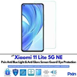 Xiaomi11Lite5GNE Mobile Anti Bluelight and Anti glare Screen Guard