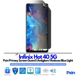 Infinix Hot 40 5G Privacy Screen Guard