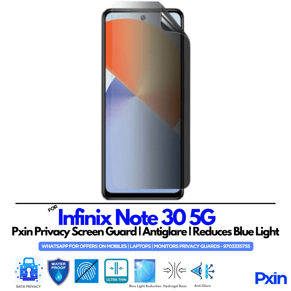 Infinix Note 30 5G Privacy Screen Guard
