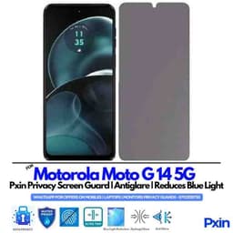 Motorola Moto G14 5G Privacy Screen Guard