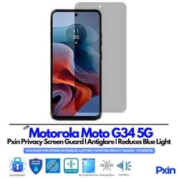 Motorola Moto G34 5G Privacy Screen Guard