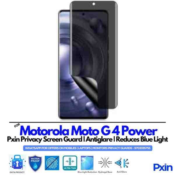 Motorola Moto G 4 Power Privacy Screen Guard