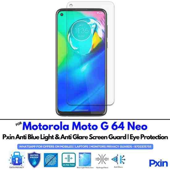 MotorolaMotoG64Neo Mobile Anti Blue Light and Anti Glare Screen Guard