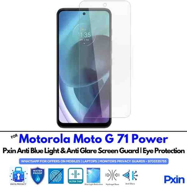 MotorolaMotoG71Power Mobile Anti Blue Light and Anti Glare Screen Guard