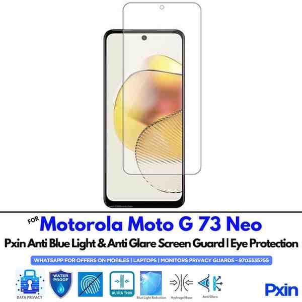 MotorolaMotoG73Neo Mobile Anti Blue Light and Anti Glare Screen Guard