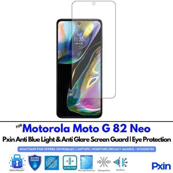 MotorolaMotoG82Neo Mobile Anti Blue Light and Anti Glare Screen Guard