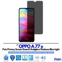 OPPO A 77 e Privacy Screen Guard