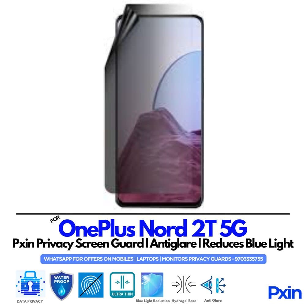 OnePlus Nord 2T 5G Privacy Screen Guard