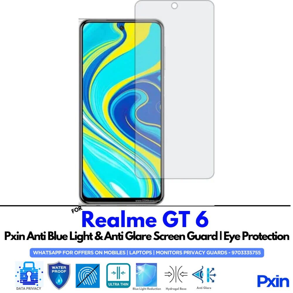 Realme GT 6 Anti Glare Screen Guard