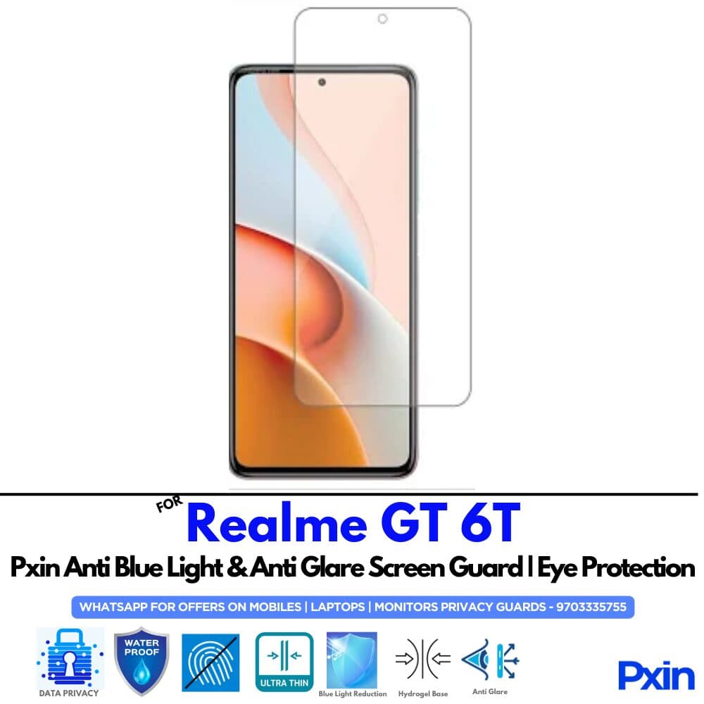 Realme GT 6T Anti Glare Screen Guard