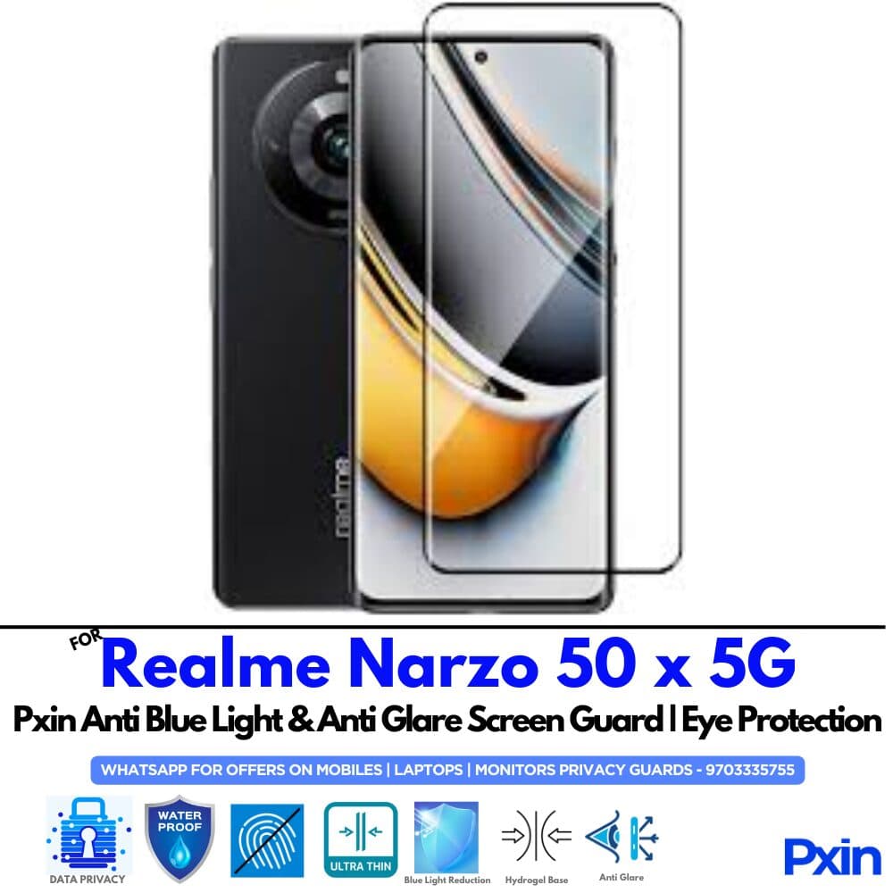 Realme Narzo 50 x 5G Anti Glare Screen Guard