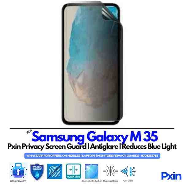 Samsung Galaxy M35 Privacy Screen Guard