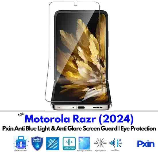 Anti Blue Light and Anti Glare Screen Guard for Motorola Razr (2024)