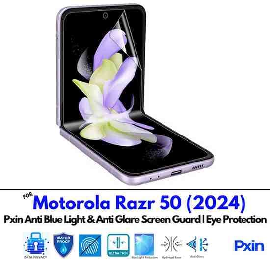 Anti Blue Light and Anti Glare Screen Guard for Motorola Razr 50 (2024)