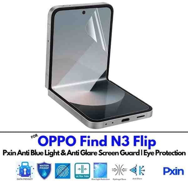 Anti Blue Light and Anti Glare Screen Guard for OPPO Find N3 Flip