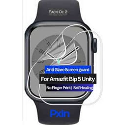 Amazfit Bip 5 Unity Anti Glare Screen Guard