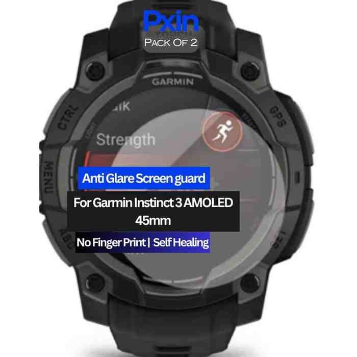 Garmin Instinct 3 AMOLED 45mm Anti Glare Screen Guard