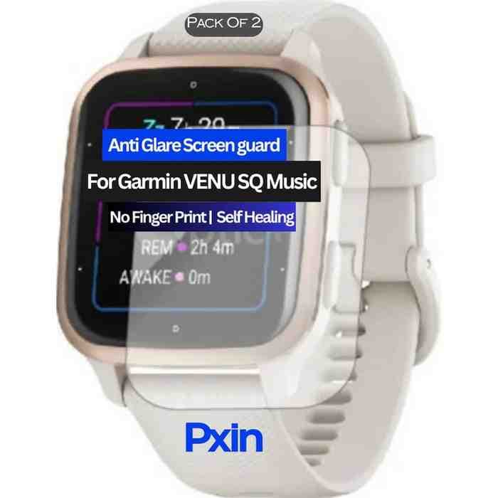 Garmin VENU SQ Music Anti Glare Screen Guard