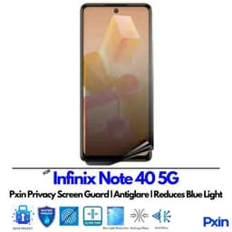 InfinixNote405G Privacy Screen Guard