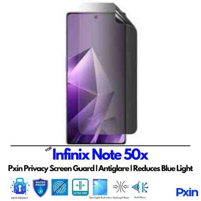 InfinixNote50x Privacy Screen Guard