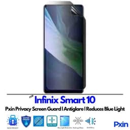 InfinixSmart10 Privacy Screen Guard