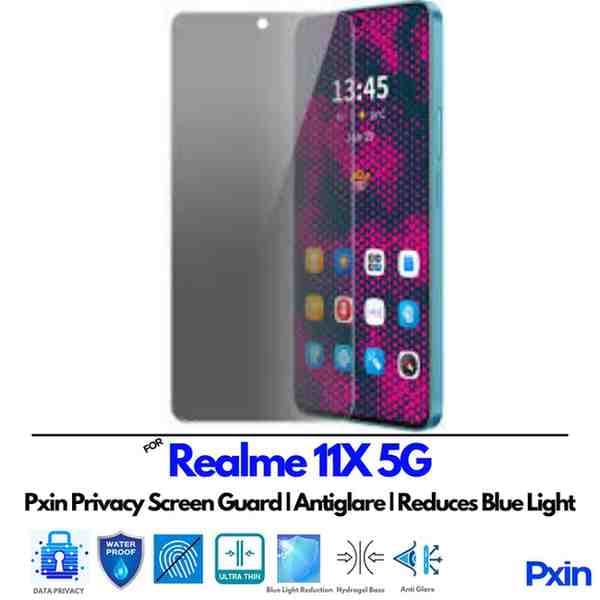 Realme11X5G Privacy Screen Guard