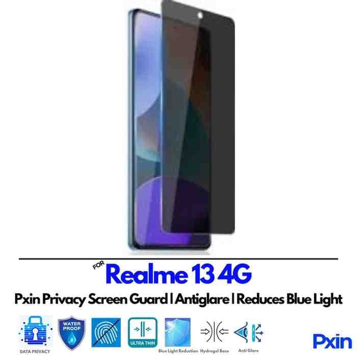 Realme 13 4G Privacy Screen Guard