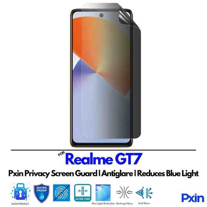 Realme GT7 Privacy Screen Guard