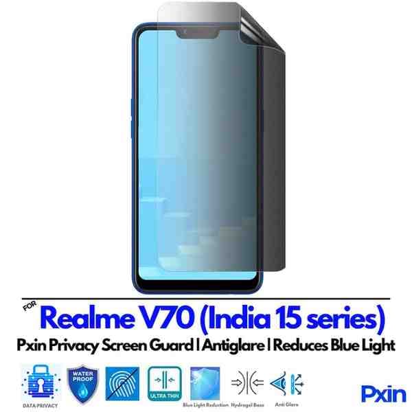 RealmeV70likelyIndialaunchas15series Privacy Screen Guard