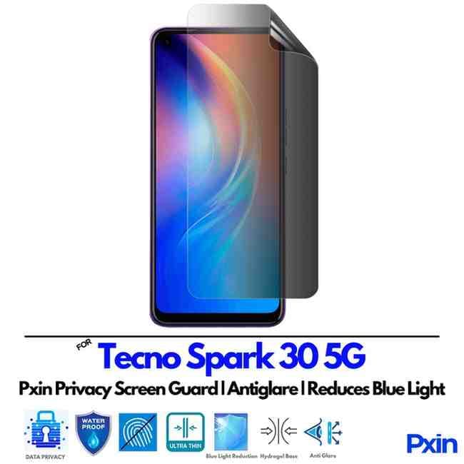 Tecno Spark 30 5G Privacy Screen Guard
