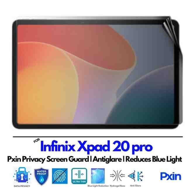 InfinixXpad20pro Privacy Screen Guard