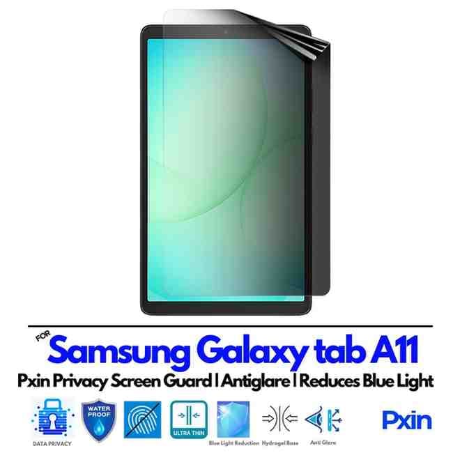 SamsungGalaxytabA11 Privacy Screen Guard