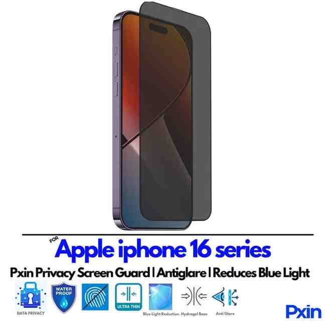Apple iphone 16 series Privacy Screen Guard